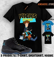 Shirt Match AJ 11 Gamma Blue 2025 Sneaker Matching Sneakerhead Sheriff T-Shirt