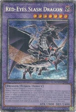 Yugioh! Red-Eyes Slash Dragon - MP25-EN031 - Starlight Rare - 1st Edition Near M