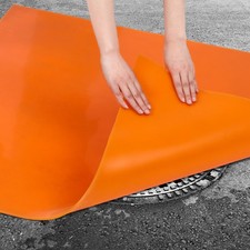 36 Inch Drain Cover Outdoor Storm Drain Seal Protection, Rectangular