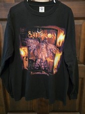 Vintage Satyricon Long Sleeve Shirt Nemesis Divina Size Large