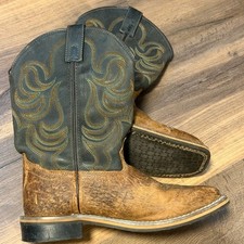 Smoky Mountain Kids Western Boots Brown Leather Cowboy Boots Youth Size 4