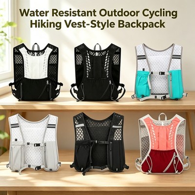 Lightweight Running Vest Pack Breathable Trail Marathon Hydration Backpack 1PC