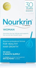 Nourkrin Woman for Healthy Hair Growth food supplement 180 tablet 3 month supply