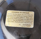 Rare Couroc Bird Series Black Satin Ware Shallow Bowls Inlaid Owl Quail Sparrows — photo 5