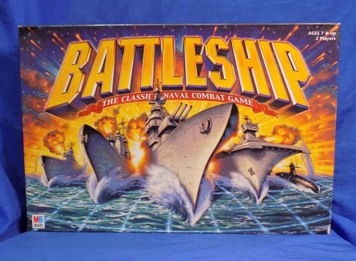 BATTLESHIP Strategy Game Milton Bradley Vintage 2002 You Sunk My Battleship