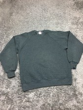 Jerzees VTG Crewneck Sweatshirt Mens Size XL Gray 90's Made in USA