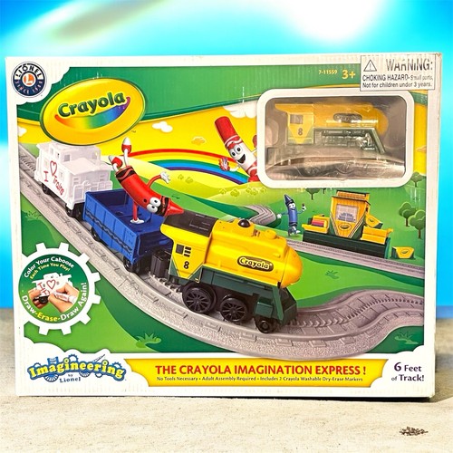 Juego Tren Express Lionel Crayola Imagination Nº 7-11559 Caja Abierta Completa Nueva | Condition: New