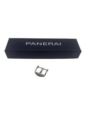 Panerai 22mm Polished Stainless Steel Pin Tang Buckle Thumbnail Swiss OEM NEW