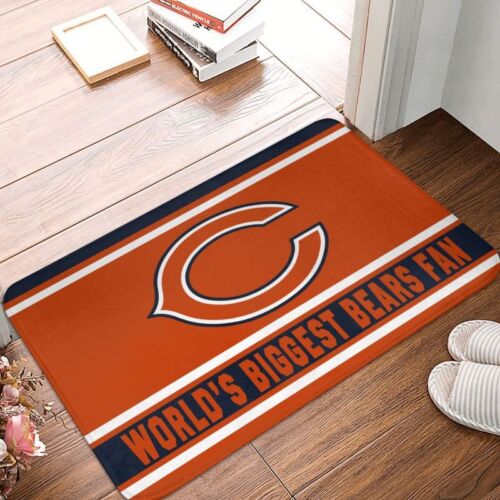 World's Biggest Chicago  Fan Carpet 16x24in Floor Mat Home Decorative - Picture 1 of 8