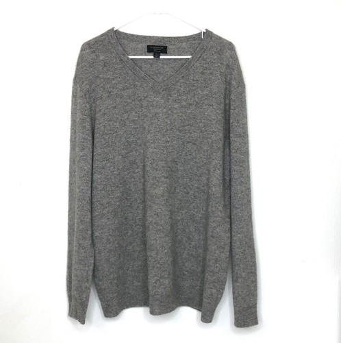 Cashmere V-Neck Sweater Men’s XL Club Room Luxury - Picture 6 of 6