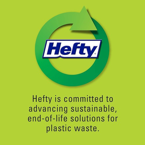 Hefty Ultra Strong Tall Kitchen Trash Bags 13 Gal 40 Ct Unscented Blackout - 第 7/7 張圖片
