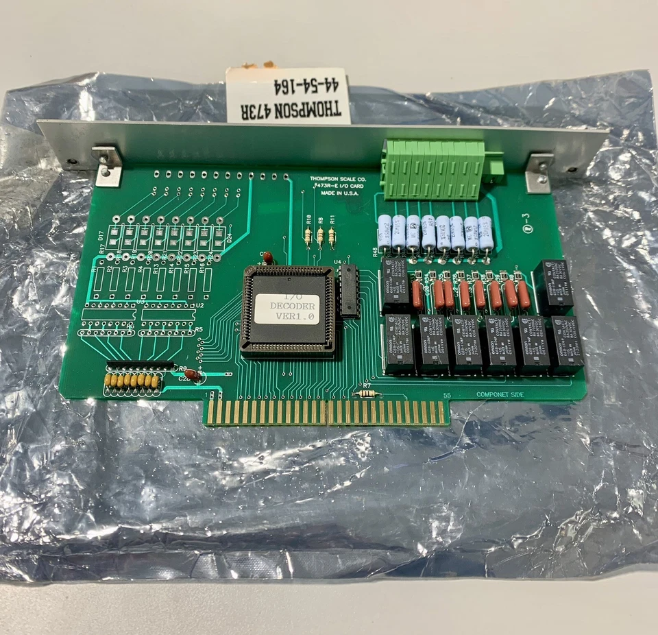 TARJETA DE E/S THOMPSON ESCALA 473R / 473R-E / 44-54-164 **NUEVO STOCK ANTIGUO** Foto 2 de 3