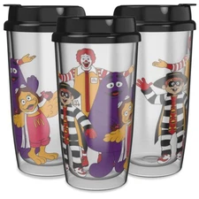 McDonald’s McDonaldland Family Thermal Cup Tumbler 16oz. - NEW