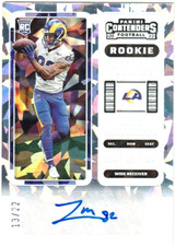 2022 Contenders LANCE McCUTCHEON RC Auto Cracked Ice #13/22!!! MSU