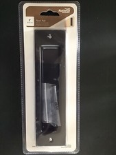 National 8 In. Oil Rubbed Bronze Flush Barn Door Pull N187022