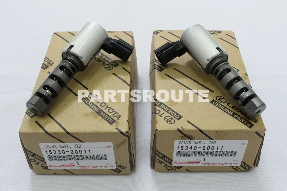 Juego de válvulas de control de aceite de distribución de árbol de levas OEM para Toyota Sienna Camry RX300 ES300 DIESTRO Y DERECHO Foto 2 de 3