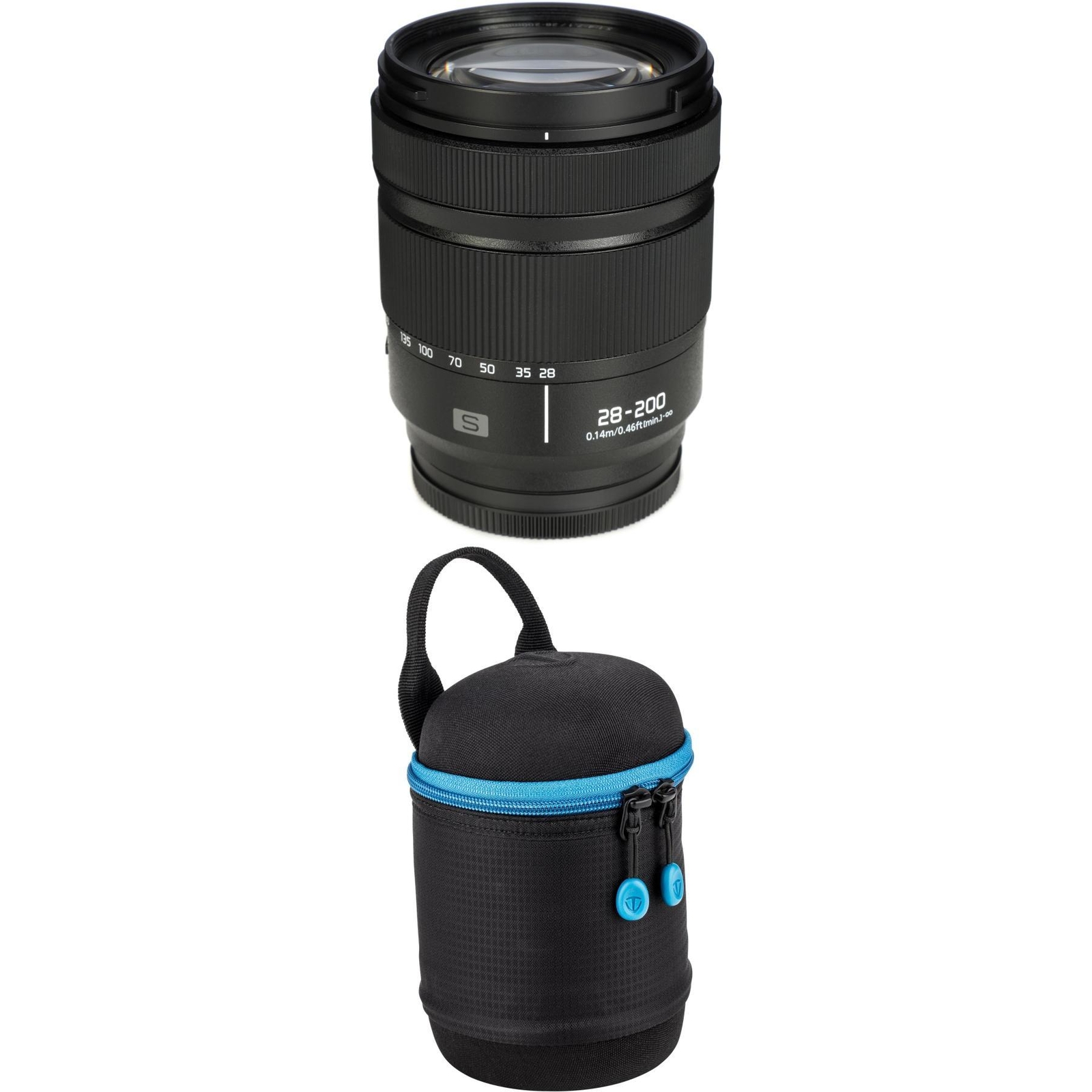 Объектив Panasonic Lumix S 28-200mm F4-71 MACRO OIS с L-образным креплением и капсулой для объектива 107090₽