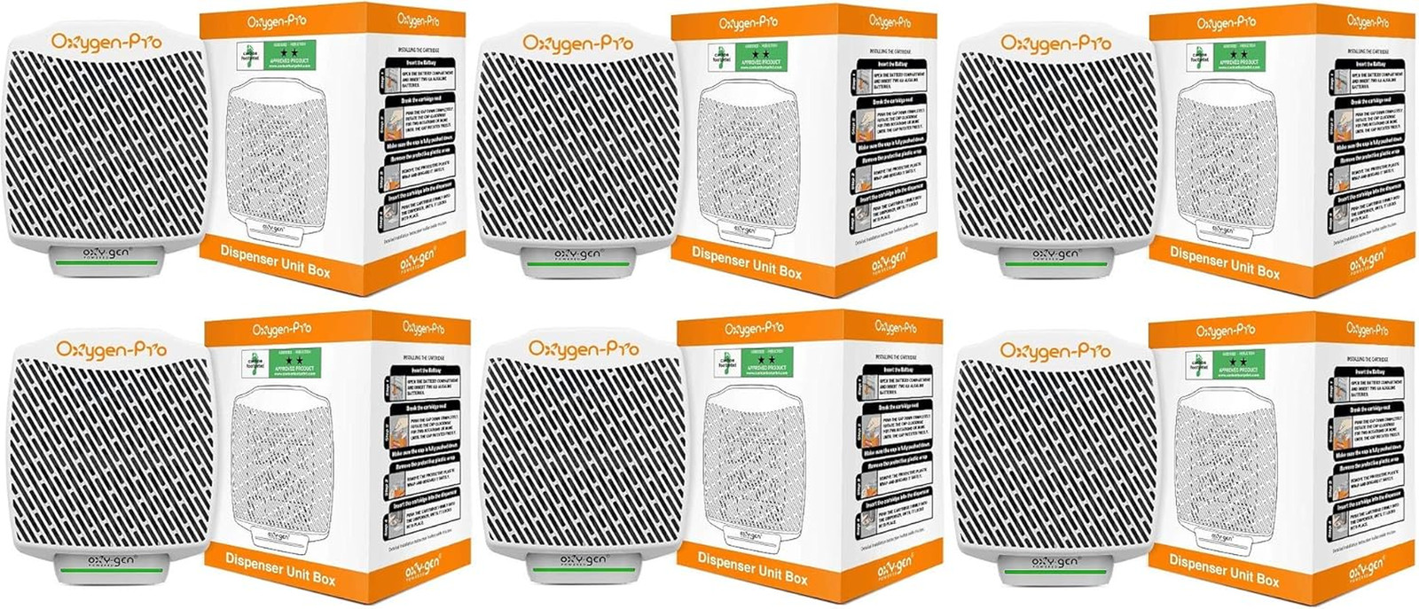 Oxygen-Pro - Fragrance Dispenser, Commercial Air Freshener and Deodorizer, Wall