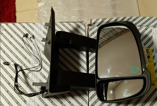 Original Fiat Ducato 250 Außenspiegel Rechts, langer Arm, elektrisch, 2 Antennen