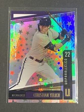 2020 Panini Unparalleled - Astral Parallel - Christian Yelich - Milwaukee