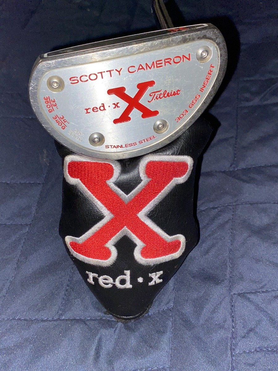タイトリスト SCOTTY CAMERON RED X 34インチ カバー付き Titleist Scotty Cameron Red X 34