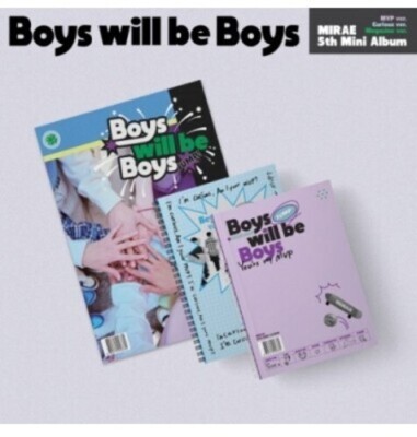 Mirae - Boys Will Be Boys - MVP Version - Random Cover [New CD] Asia - Import