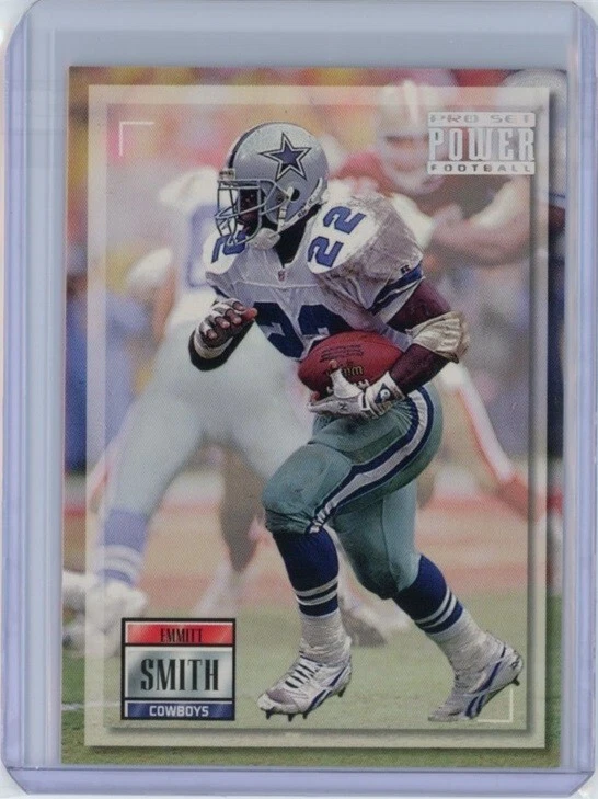 【最終価格】NFL DALLAS COWBOYS EMMITT SMITH 1993 Pro Set Power Emmitt Smith #22 for sale | eBay