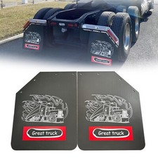 New 2pcs Angled 24 X 30 Mud Flaps Mudguards For Semi Truck Trailer-great Truck New 2pcs Angled 24 X 30 Mud Flaps Mudguards For Semi Truck Trailer-great Truck