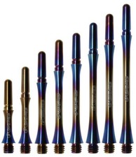 COSMO DART SHAFTS SLIM LOCKED TITANIUM BURNT - SET OF 3