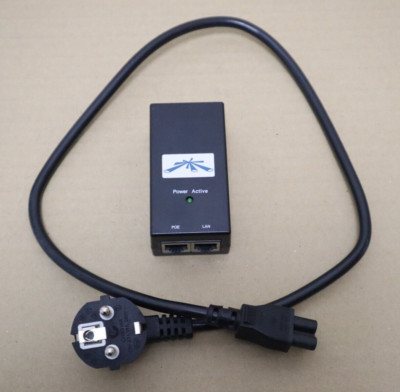 UbiQuiti - Power Ethernet Adapter/ UBI-POE-24-5 - 24 V DC - 0,5 A -  incl. Kabel