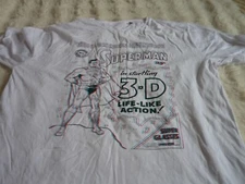 Film Tv memorabilia TEE Bundle Wearable zbox xl extra large superman white 3d