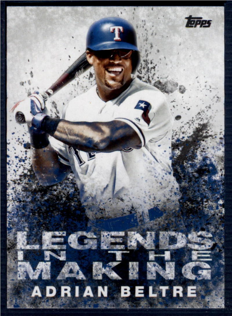 2018 Topps Legends in the Making #LITM-27 Adrian Beltre NM-MT Rangers ...