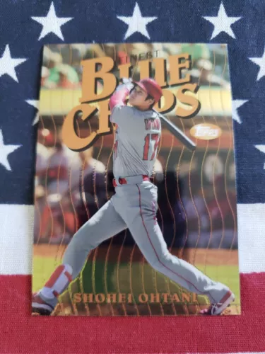 2019 Finest Blue Chips #FBC-SO Shohei Ohtani Los Angeles Angels - 2nd Year! FBC1