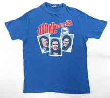 VTG 80s Monkees 1987 Summer Tour T-Shirt Single Stitch Made in USA #VT272