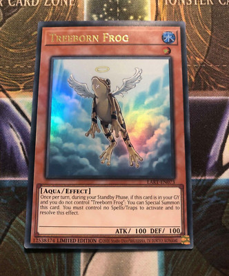 TREEBORN FROG *** LOST ART (HALO) ULTRA RARE LART-EN073 YUGIOH | eBay