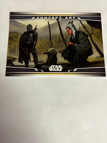 2021 Topps Star Wars Mandalorian S1&2 UK Concept Art CA-13 - Picture 1 of 2