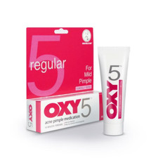 OXY 5 Regular For Mild Acne Pimple Medication and Treatment 25g FREE SHIPPING