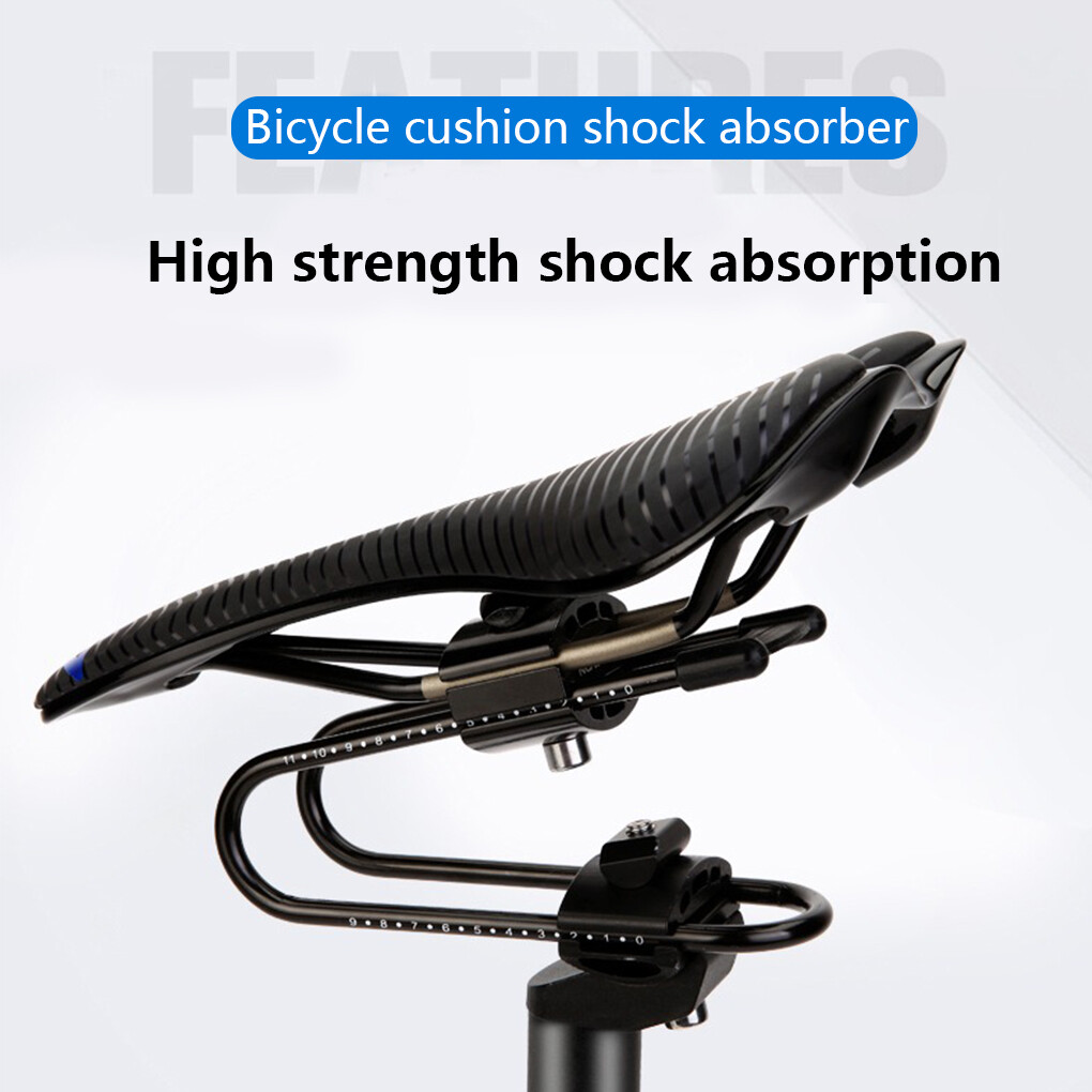 Bike Seat Shock Absorber Spring Steel Bicycle Saddle Device for