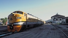 DRGW EMD F9A 5771 4 x 6 Photo Rio Grande Zephyr Passenger Train SLC UT July 1981