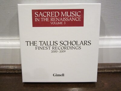 Sacred Music in The Renaissance: Volume 3  (4 CD, Gimell)  (The Tallis Scholars)