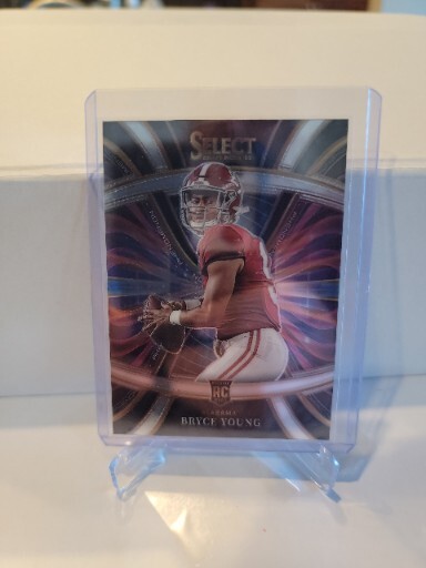 2023 Panini Select Draft Picks Phenomenon Silver Prizms #BY Bryce Young RC -131
