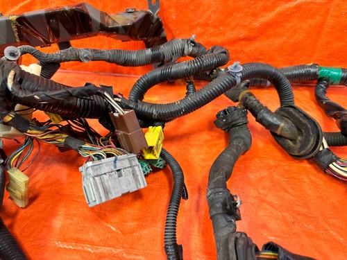 93-95 HONDA DEL SOL - INTERIOR FIREWALL CABIN WIRING WIRE HARNESS - 5 SPEED #294 - Picture 9 of 17