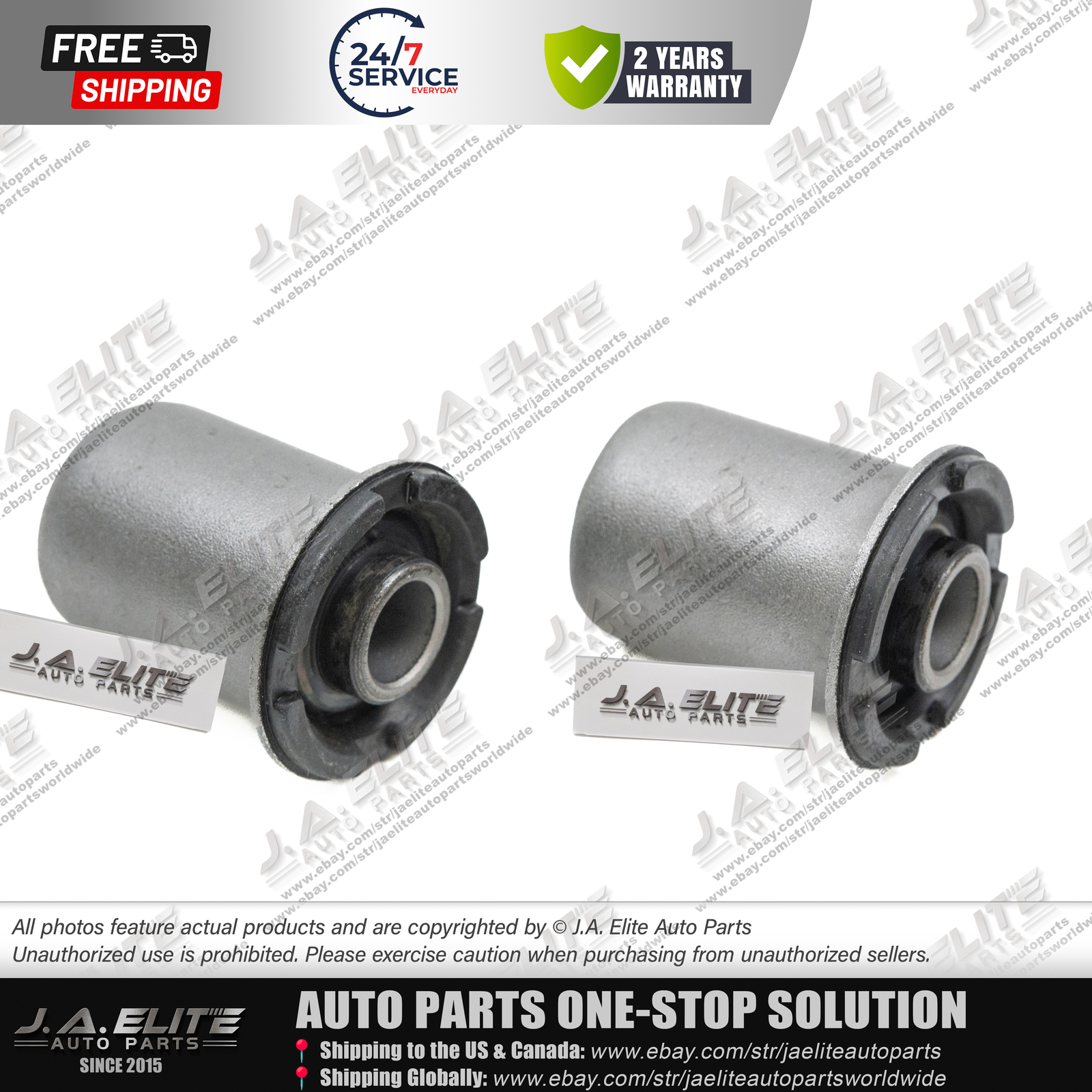 2pcs Front Lower Control Arm Bushing fit Bentley Arnage, PD30985PA