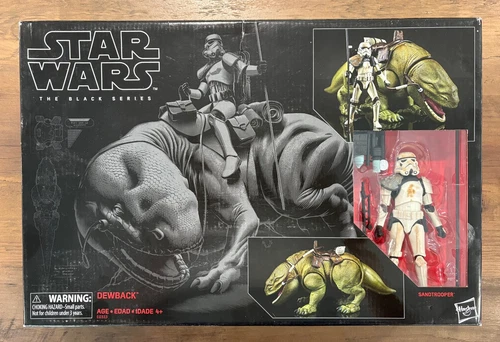 Never Opened box - 04 Star Wars Black Series Dewback