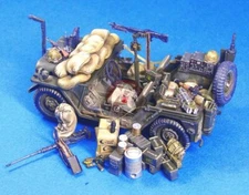 Legend 1/35 M151 MUTT Jeep Stowage and Accessories Set in Vietnam War LF1051