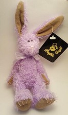 Jointed Plush Bunny 5 Inch Lavender