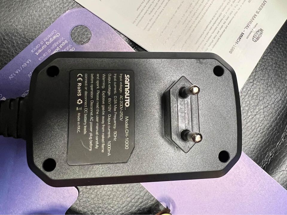 Mantenitore Batteria Moto/Auto MMCH-1000 - 6/12V Per Piombo/AGM/GEL/Litio - Foto 12