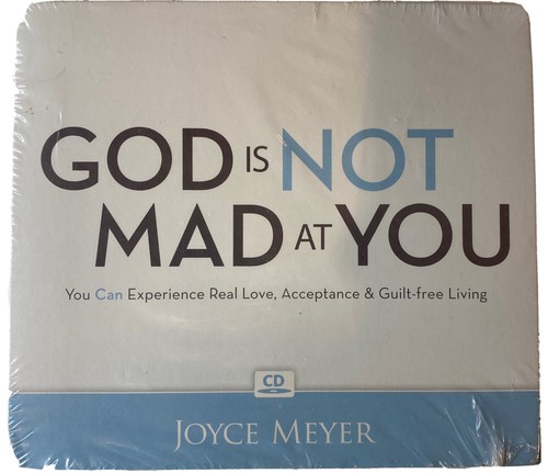 Joyce Meyer CD Set • God Is Not Mad At You Audio Book CD New Sealed | eBay