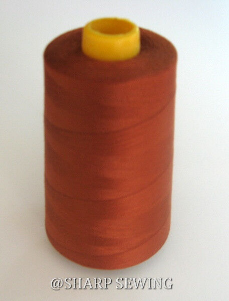 1 SPOOL RUST Max 49% OFF NEW #691 SPUN POLYESTER QUILTING T27 6000 THREAD SERGER