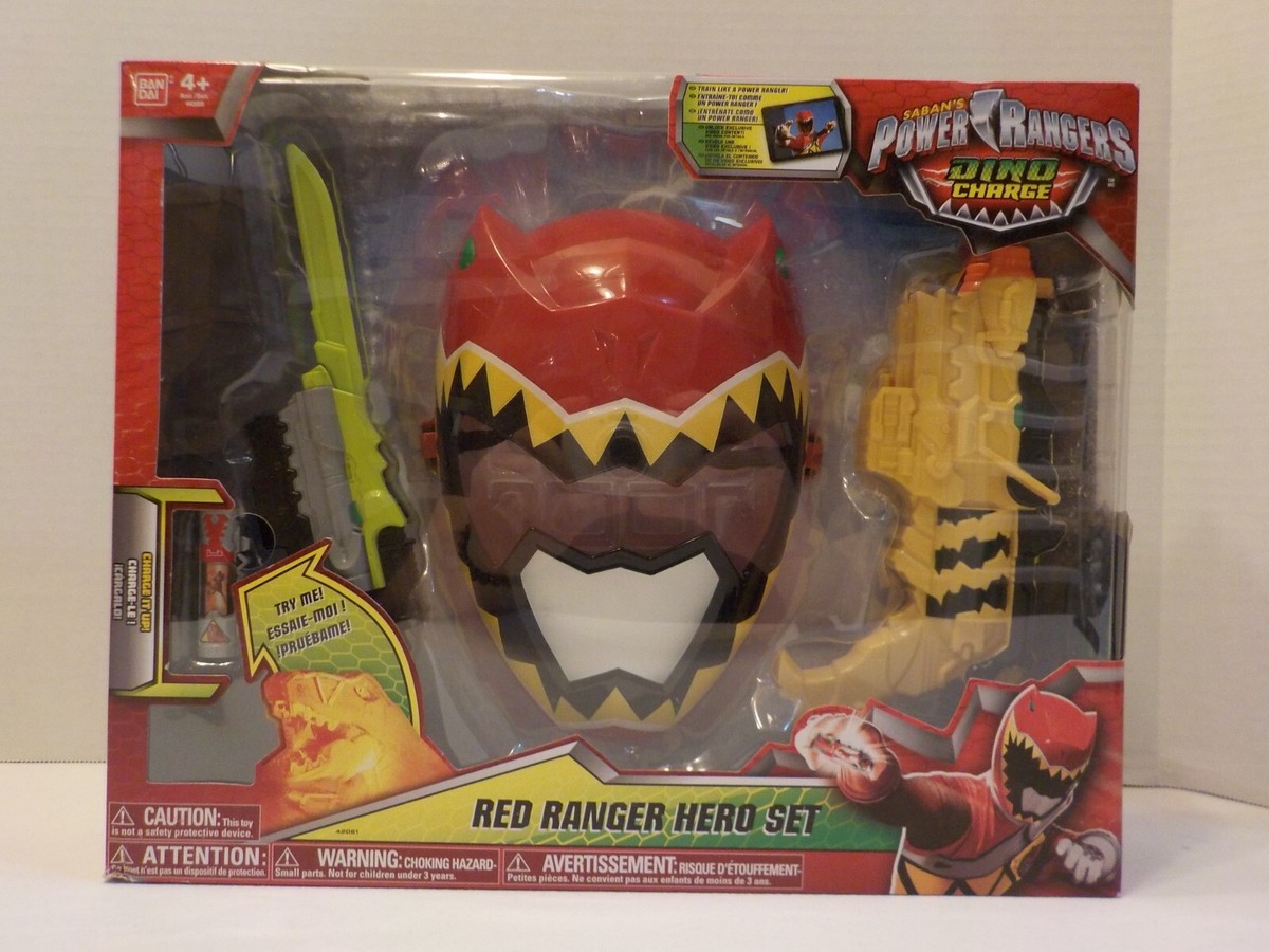Rangers Dino Charge Red Ranger Hero Set N G0406 NEW Power Ranger